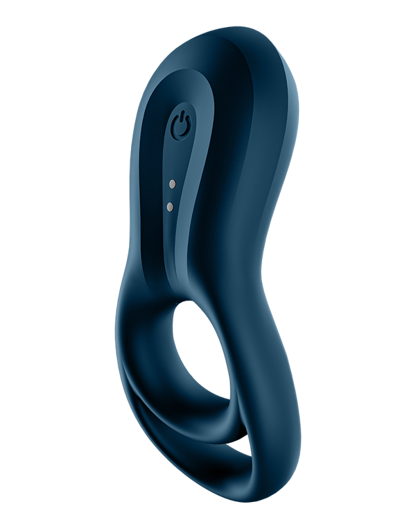 Satisfyer - Epic Duo - Cockring Vibrator - Blauw