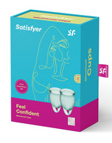 Satisfyer Feel Confident Menstrual Cup (Dark Green)