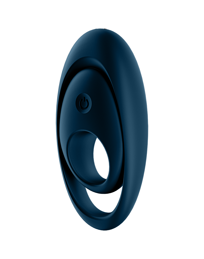 Satisfyer - Glorious Duo - Cockring Vibrator - Blauw