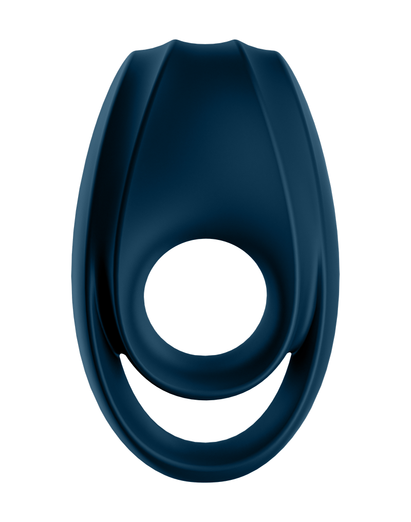 Satisfyer - Incredible Duo - Cockring Vibrator - Blauw
