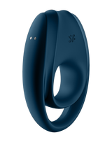 Satisfyer - Incredible Duo - Cockring Vibrator - Blauw