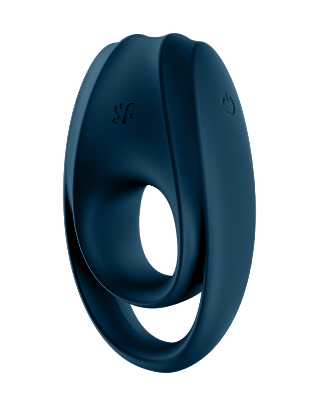Satisfyer - Incredible Duo - Cockring Vibrator - Blauw
