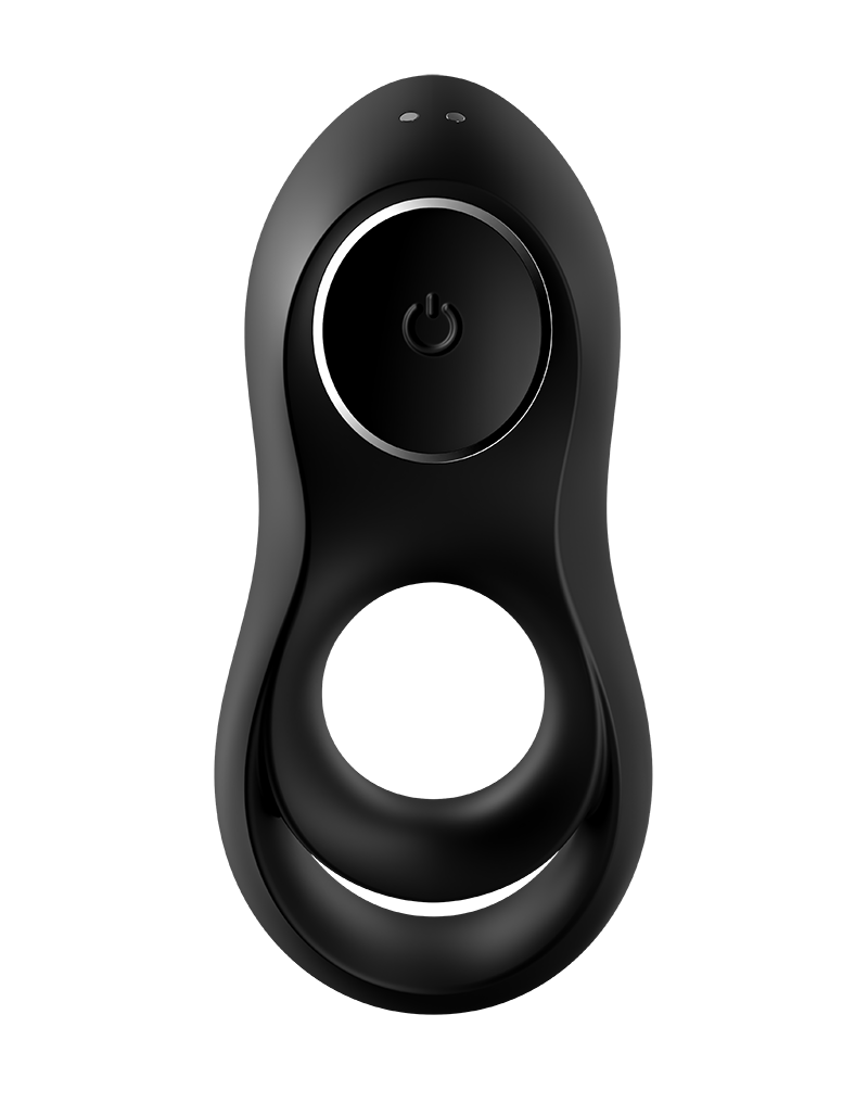 Satisfyer - Legendary Duo - Cockring Vibrator - Zwart