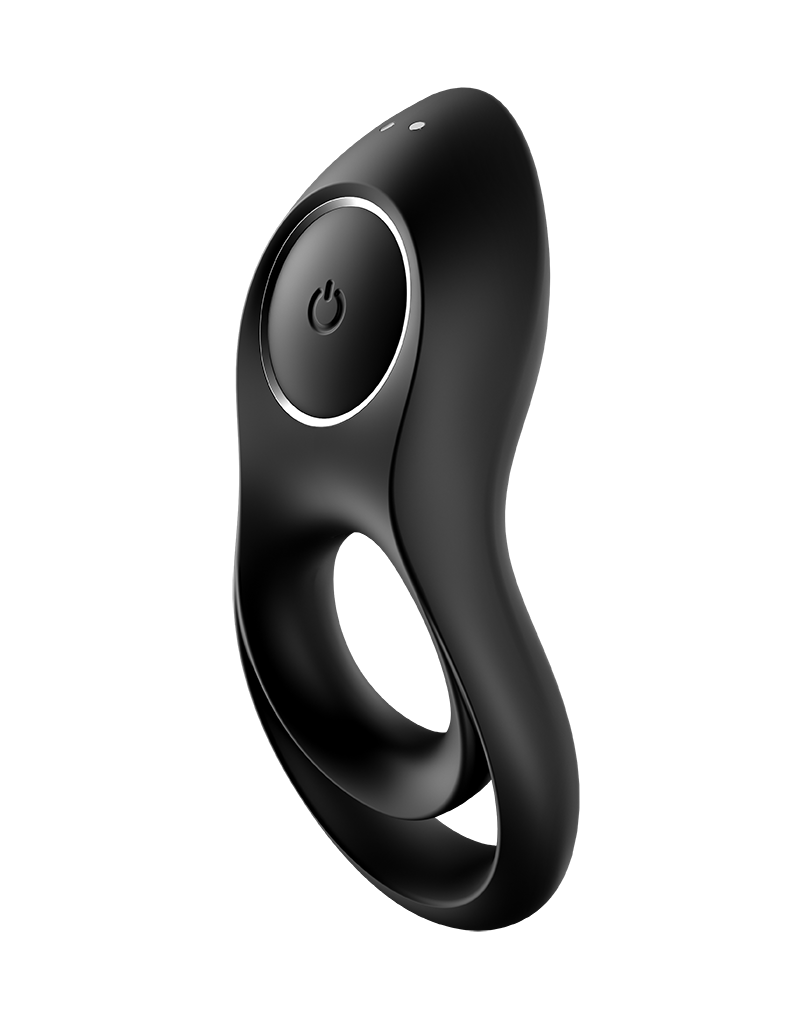 Satisfyer - Legendary Duo - Cockring Vibrator - Zwart