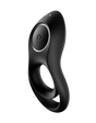 Satisfyer - Legendary Duo - Cockring Vibrator - Zwart
