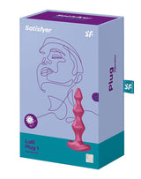 Satisfyer - Lolli Plug 1 - Vibrerende Anale Plug - Rood