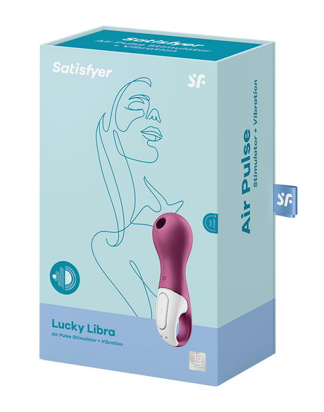 Satisfyer - Lucky Libra - Luchtdruk Stimulator - Paars
