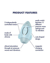 Satisfyer - Mission Control - Luchtdruk Vibrator