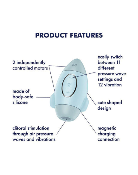 Satisfyer - Mission Control - Luchtdruk Vibrator