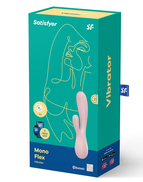Satisfyer Mono Flex Mauve / incl. Bluetooth and App