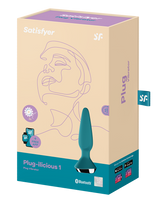 Satisfyer - Plug-ilicious 1 - Vibrerende Anale Plug - Blauw