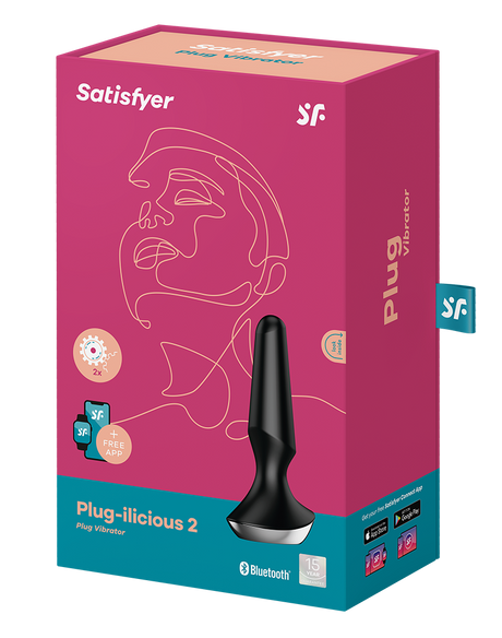 Satisfyer - Plug-ilicious 2 - Vibrerende Anale Plug