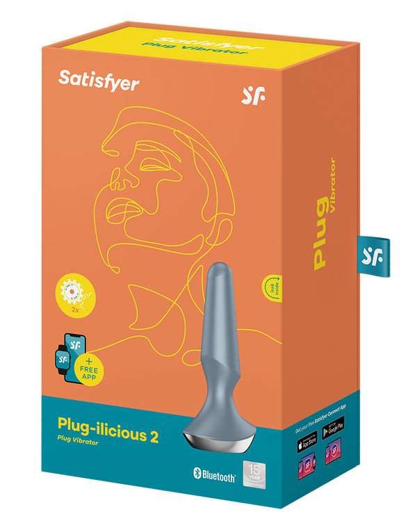 Satisfyer - Plug-ilicious 2 - Vibrerende Anale Plug