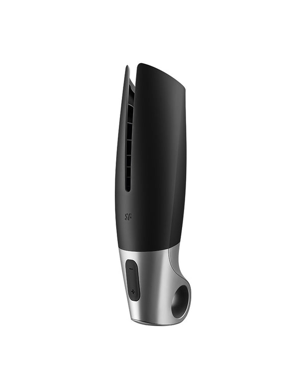 Satisfyer - Power Masturbator (met App Control) - Masturbator - Zwart & Zilver
