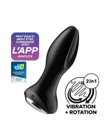 Satisfyer - Rotator Plug 2+ - Anale Vibrator