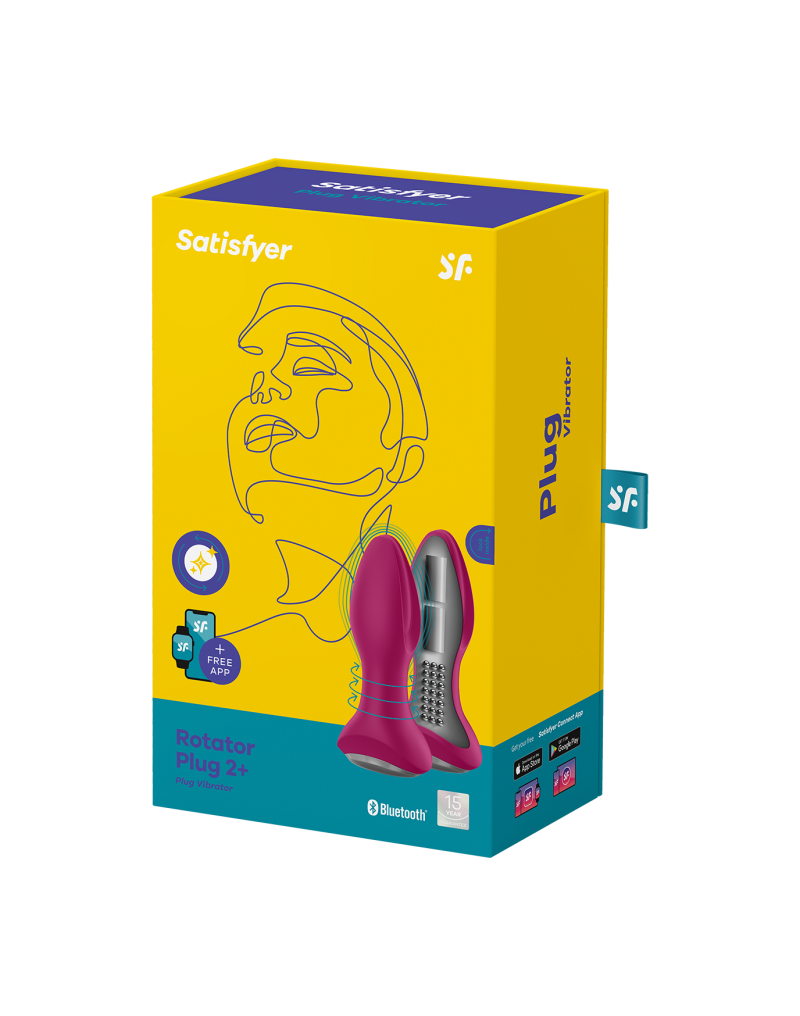 Satisfyer - Rotator Plug 2+ - Anale Vibrator
