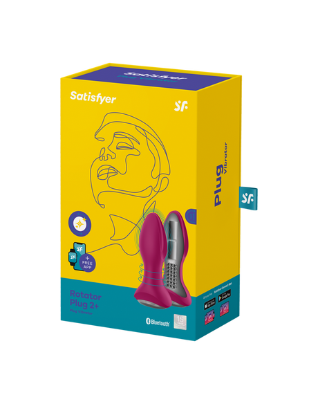 Satisfyer - Rotator Plug 2+ - Anale Vibrator