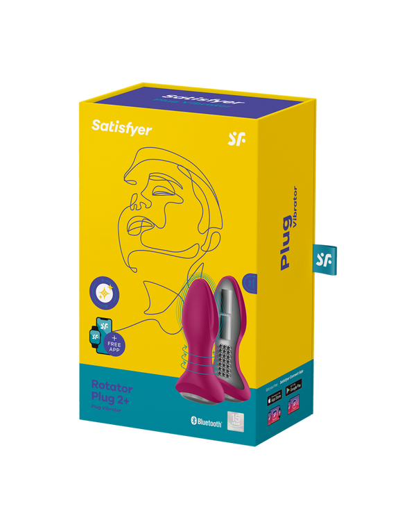 Satisfyer - Rotator Plug 2+ - Anale Vibrator