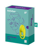 Satisfyer - Spectacular Duo - Cockring Vibrator - Neongeel