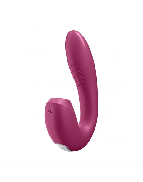 Satisfyer - Sunray - Luchtdruk + G-Spot Vibrator - Berry
