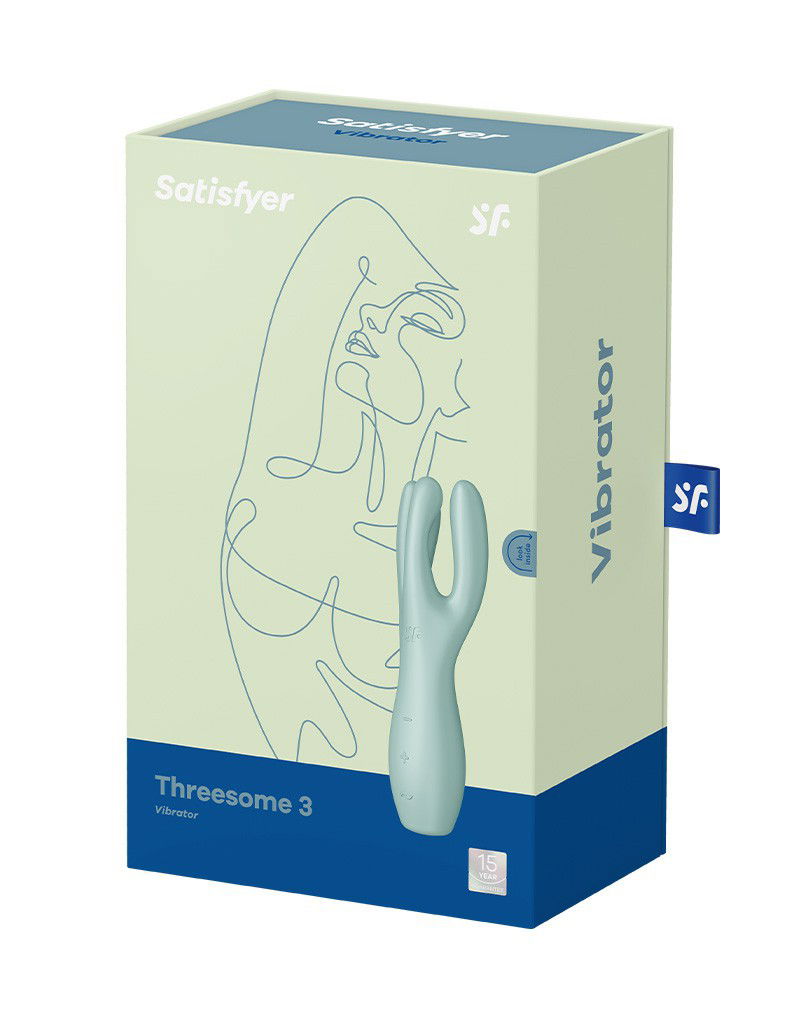 Satisfyer - Threesome 3 - Multi Vibrator - Mint