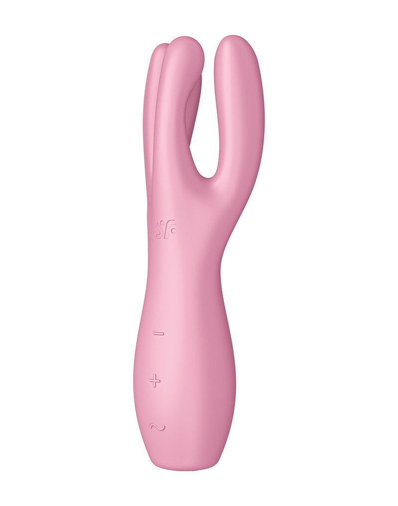 Satisfyer - Threesome 3 - Multi Vibrator - Roze