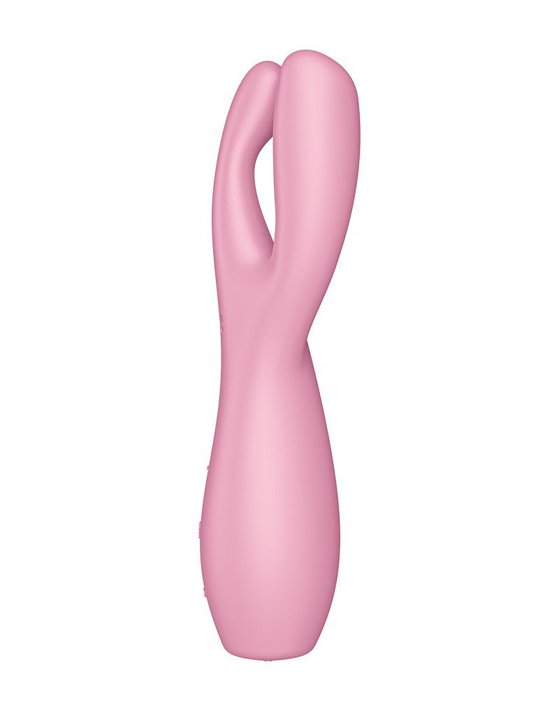 Satisfyer - Threesome 3 - Multi Vibrator - Roze