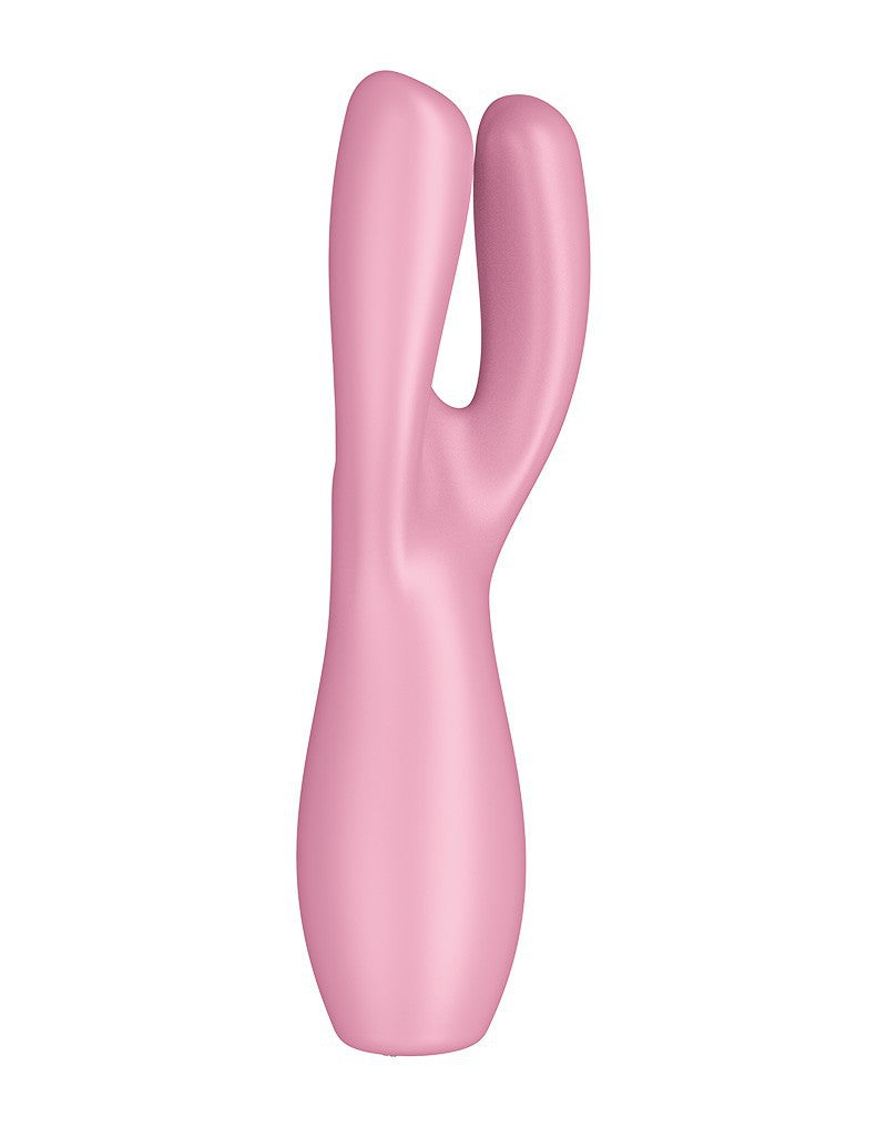 Satisfyer - Threesome 3 - Multi Vibrator - Roze