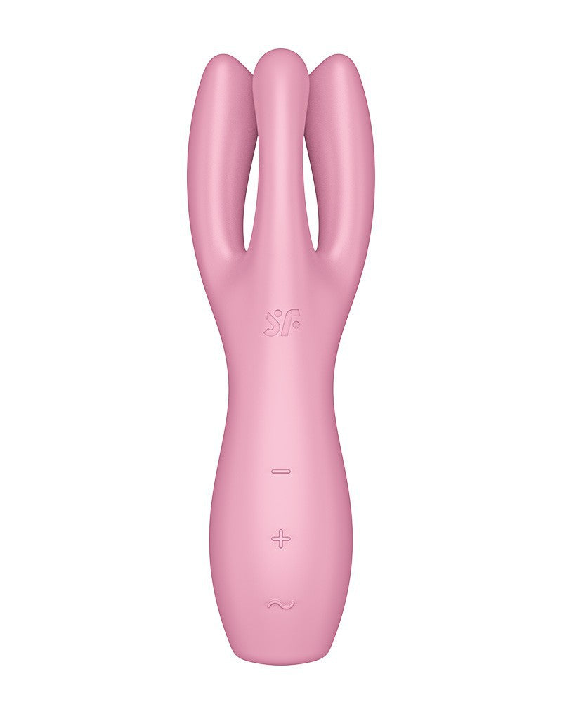 Satisfyer - Threesome 3 - Multi Vibrator - Roze