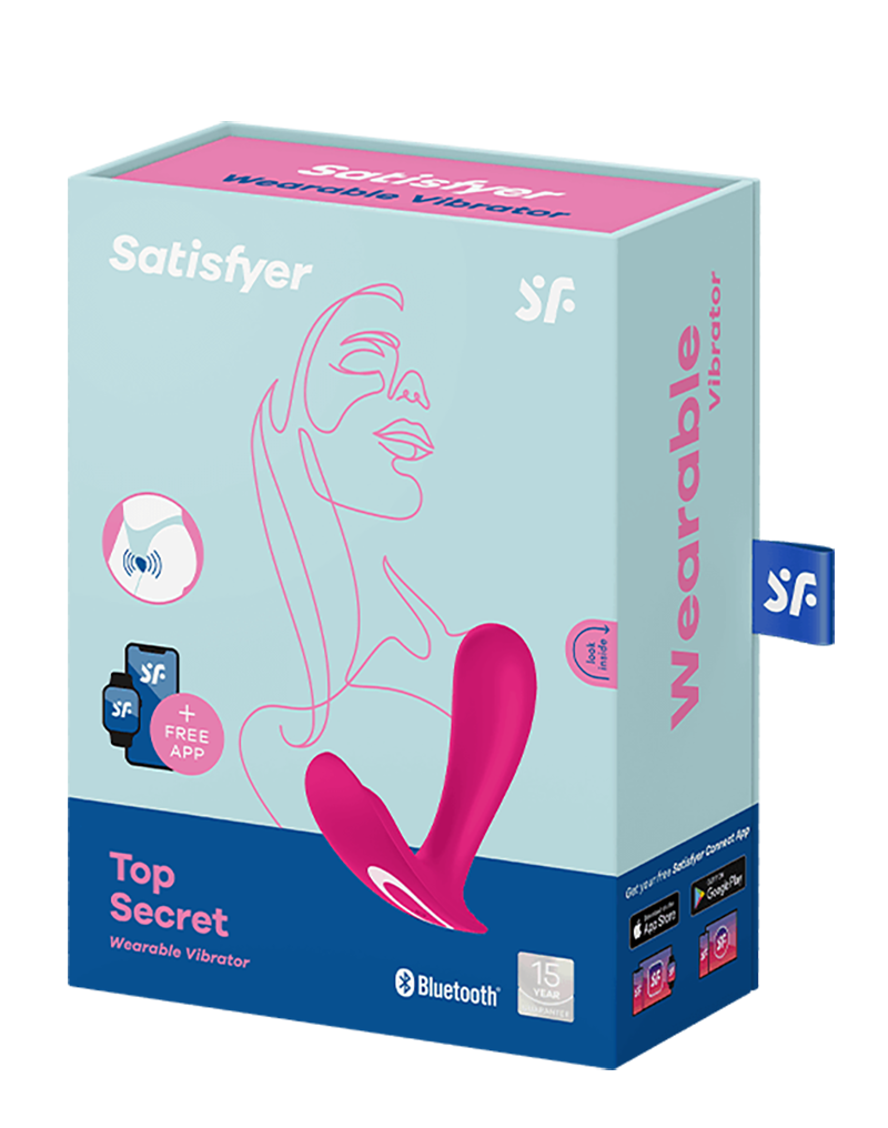 Satisfyer - Top Secret - Draagbare vibrator - Roze
