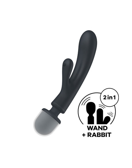 Satisfyer - Triple Lover - 2-in-1 Wand and Rabbit Vibrator