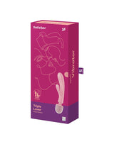 Satisfyer - Triple Lover - 2-in-1 Wand and Rabbit Vibrator