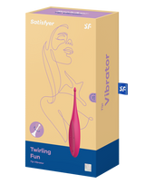 Satisfyer - Twirling Fun - Pin Point Vibrator - Magenta