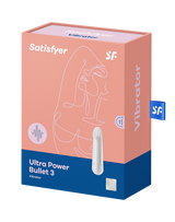 Satisfyer - Ultra Power Bullet 3 - Bullet Vibrator - Wit