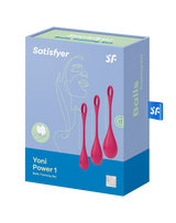 Satisfyer - Yoni Power 1 - Kegel Balletjes Set - Rood