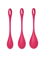Satisfyer - Yoni Power 1 - Kegel Balletjes Set - Rood