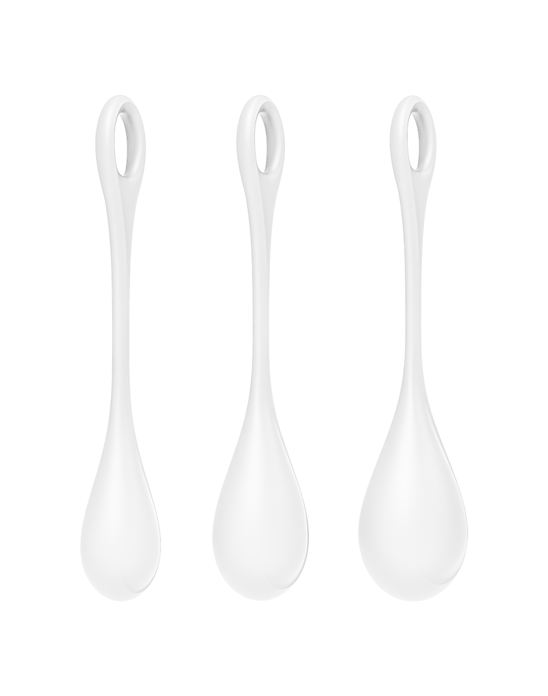 Satisfyer - Yoni Power 1 - Kegel Balletjes Set - Wit