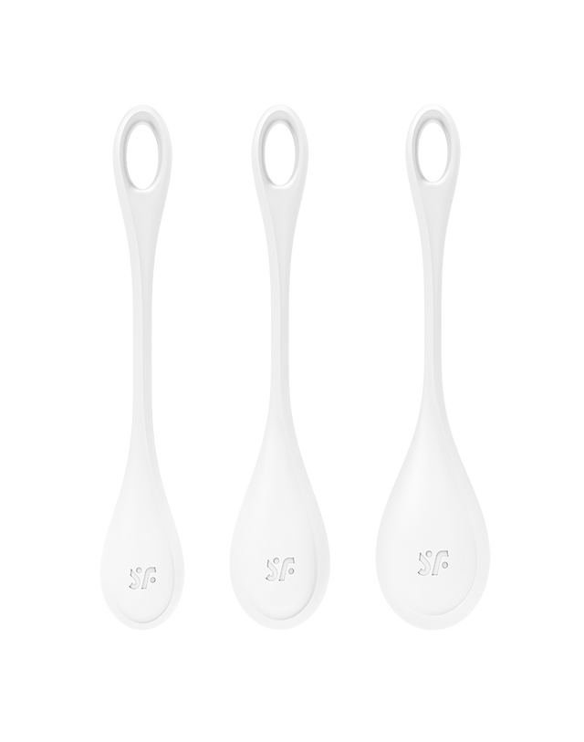 Satisfyer - Yoni Power 1 - Kegel Balletjes Set - Wit