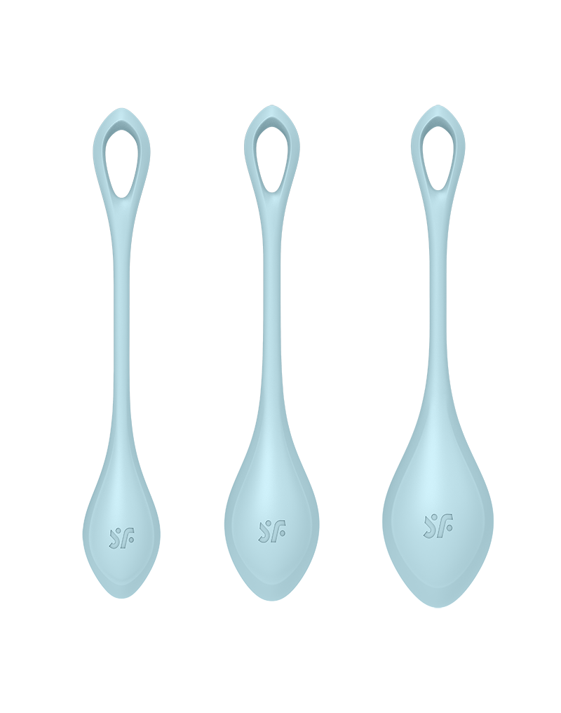 Satisfyer - Yoni Power 2 - Kegel Balletjes Set - Blauw