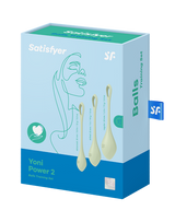 Satisfyer - Yoni Power 2 - Kegel Balletjes Set - Groen