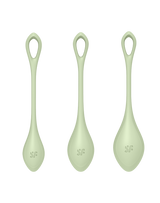 Satisfyer - Yoni Power 2 - Kegel Balletjes Set - Groen