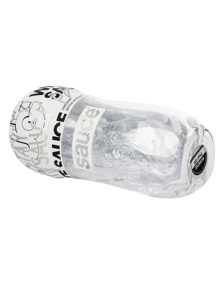 Sauce - Witte Sauce Cup - Masturbatorhuls - Transparant