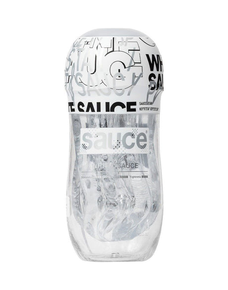 Sauce - Witte Sauce Cup - Masturbatorhuls - Transparant