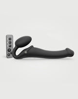 Strap-On-Me - Buigbare Strap-On Vibrator met Afstandsbediening Maat M