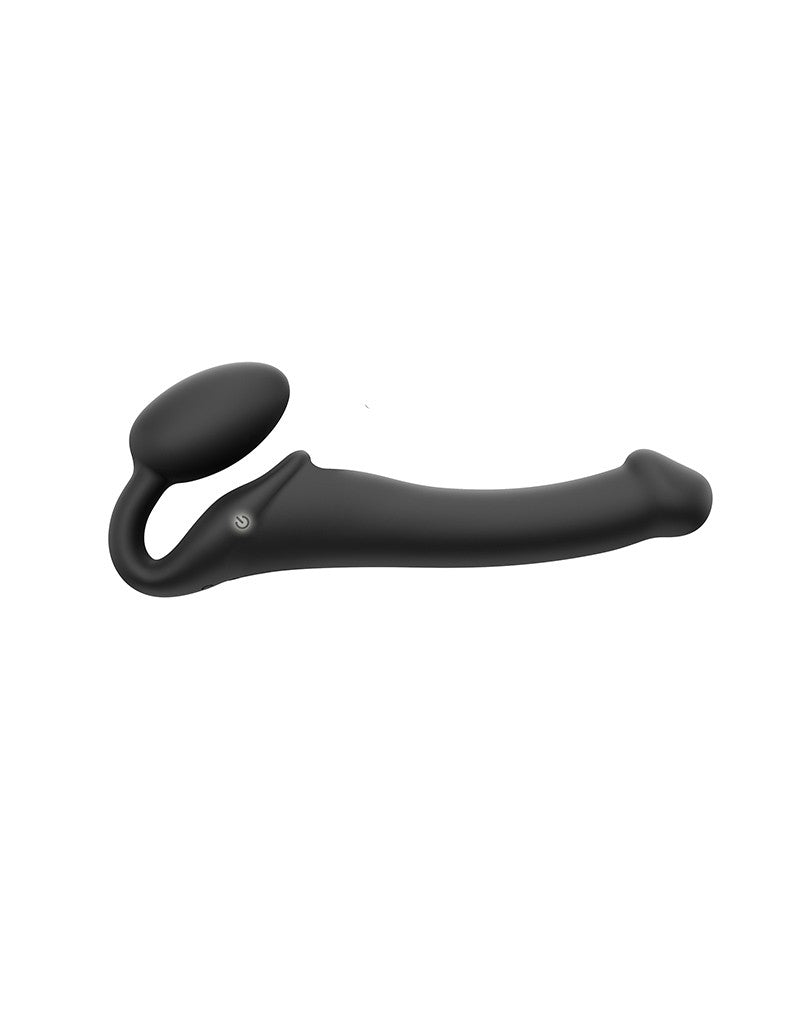 Strap-On-Me - Buigbare Strap-On Vibrator met Afstandsbediening Maat M
