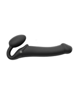 Strap-On-Me - Buigbare Strap-On Vibrator met Afstandsbediening Maat L