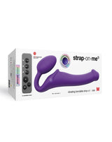 Strap-On-Me - Buigbare Strap-On Vibrator met Afstandsbediening Maat M