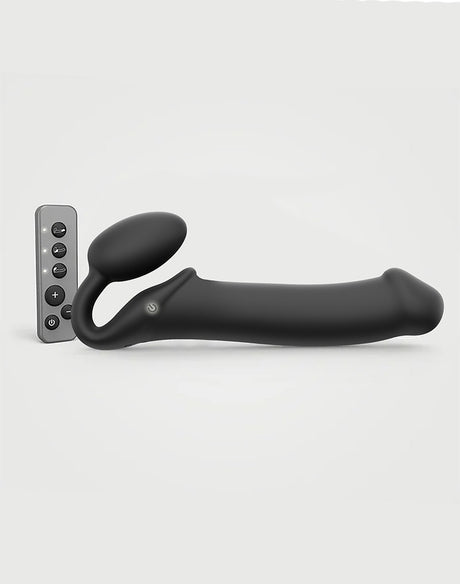 Strap-On-Me - Buigbare Strap-On Vibrator met Afstandsbediening Maat