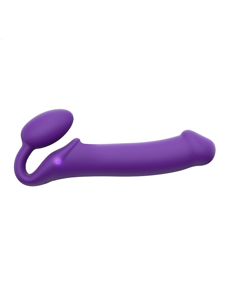 Strap-On-Me - Buigbare Strap-On Vibrator met Afstandsbediening Maat