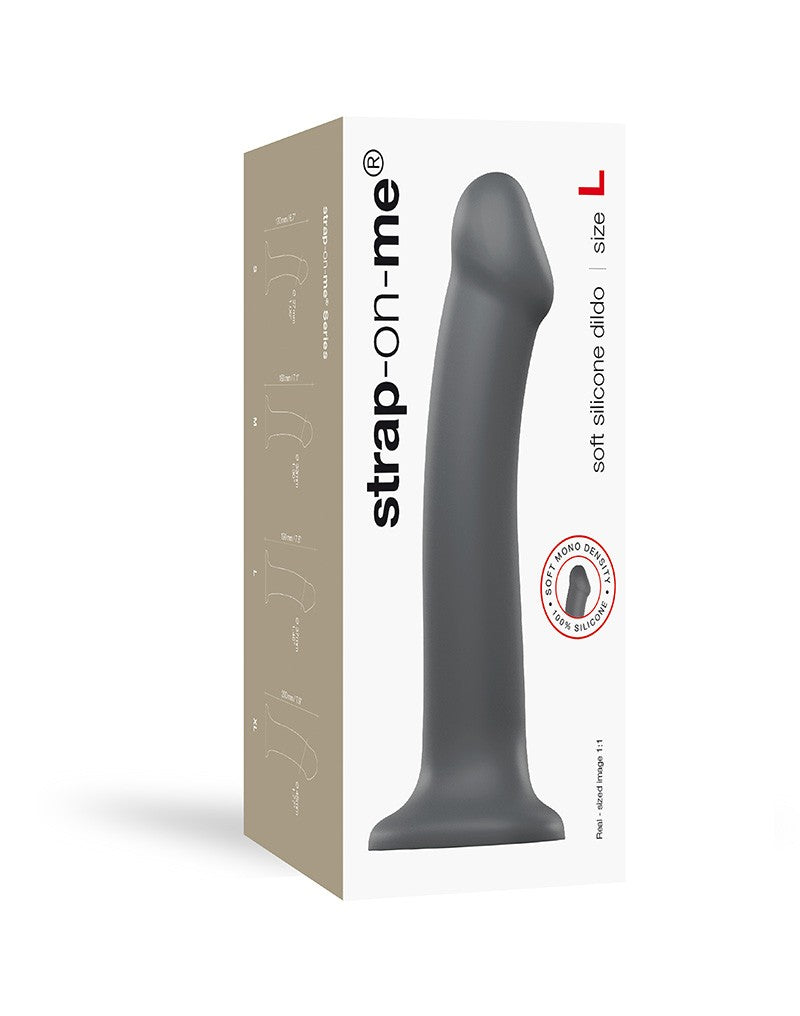 Strap-on-Me Mono Density Dildo Grey L
